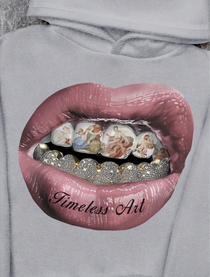 Bluza crazy lips