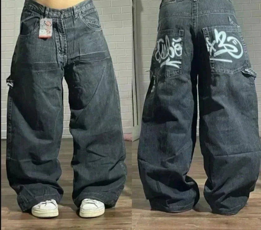 Spodnie Harajuku Y2K