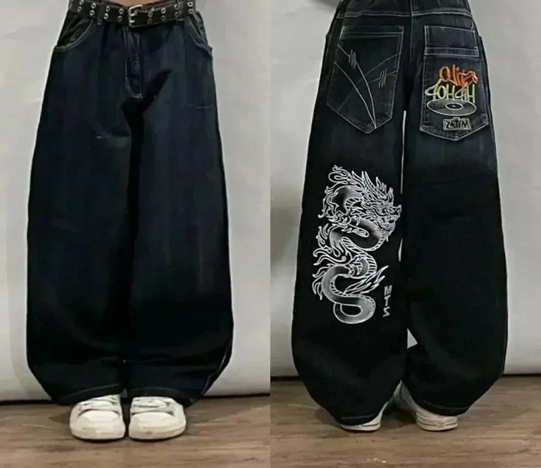 Spodnie Harajuku Y2K