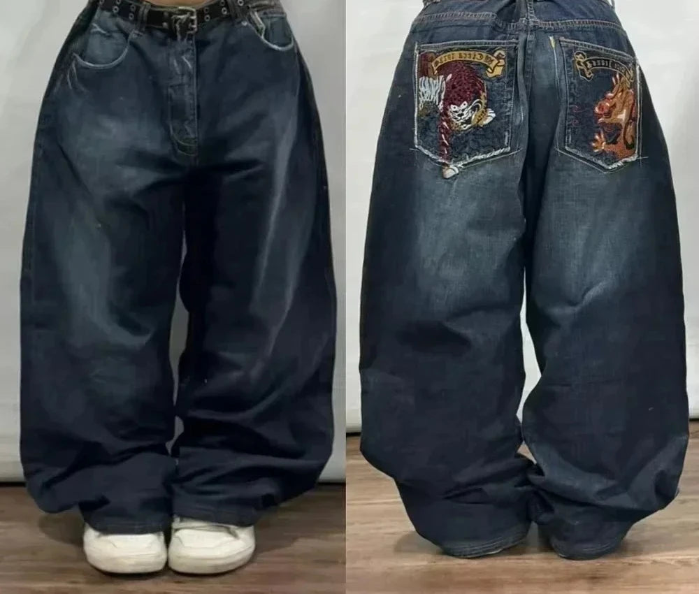 Spodnie Harajuku Y2K