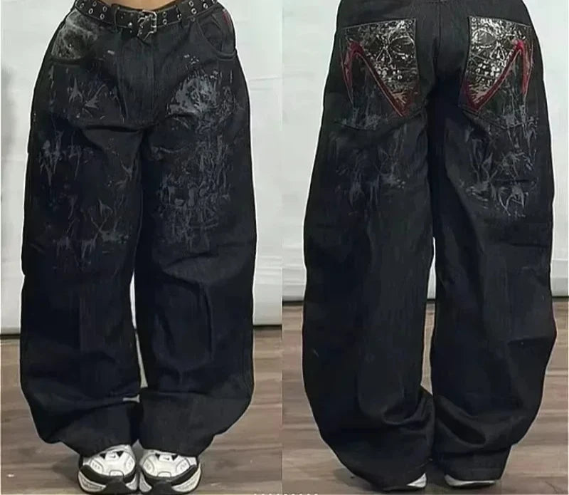 Spodnie Harajuku Y2K