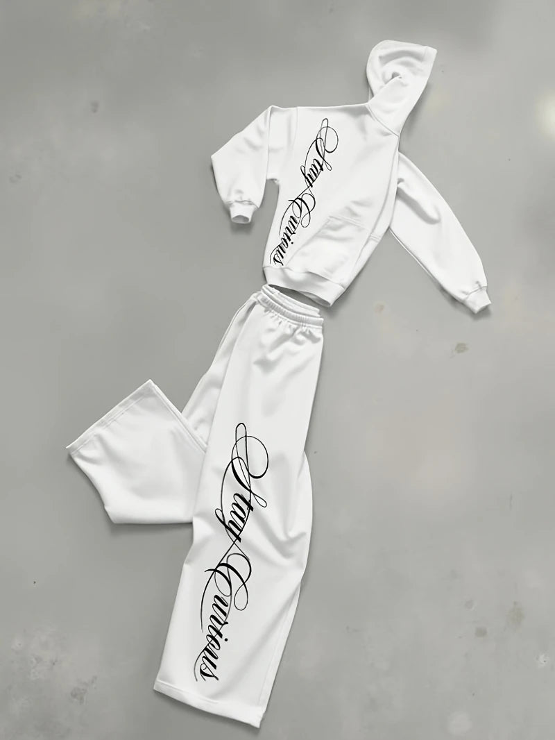 Bluza/spodniel/set Drawstring,