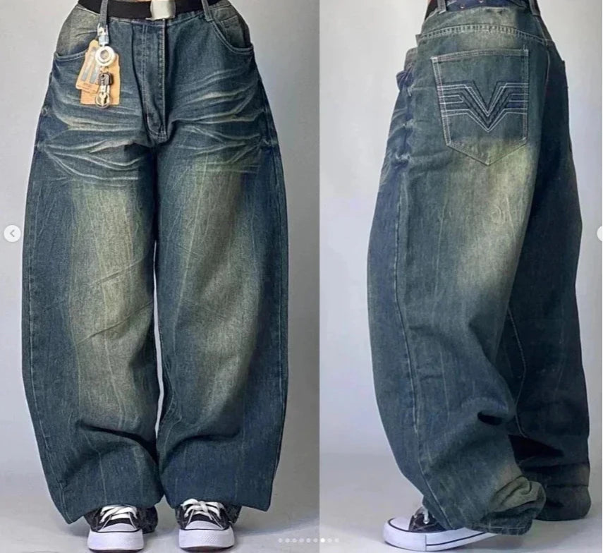 Spodnie Harajuku Y2K