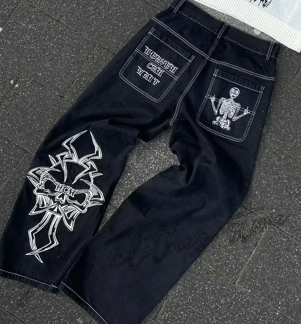 Spodnie Harajuku Y2K